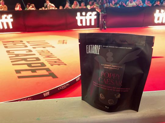 EATABLE is the Official Snack of the TIFF 2022 Red Carpet at Roy Thomson Hall
