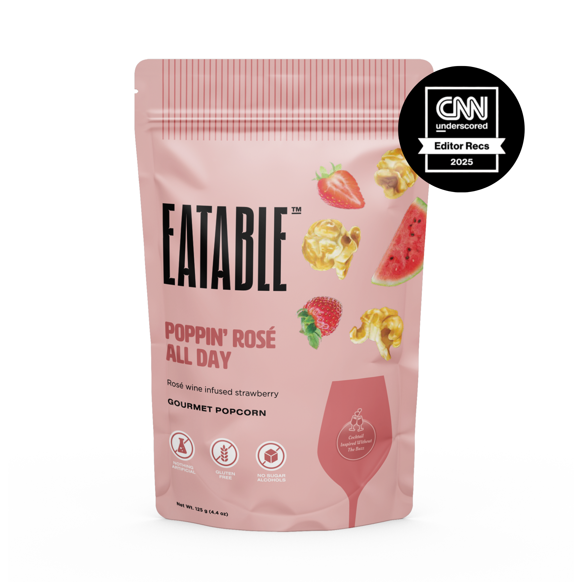Poppin' Rosé All Day - Wine Infused Caramel Popcorn