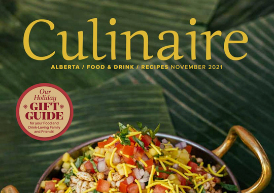 Featured in Culinaire Magazine's Holiday Gift Guide