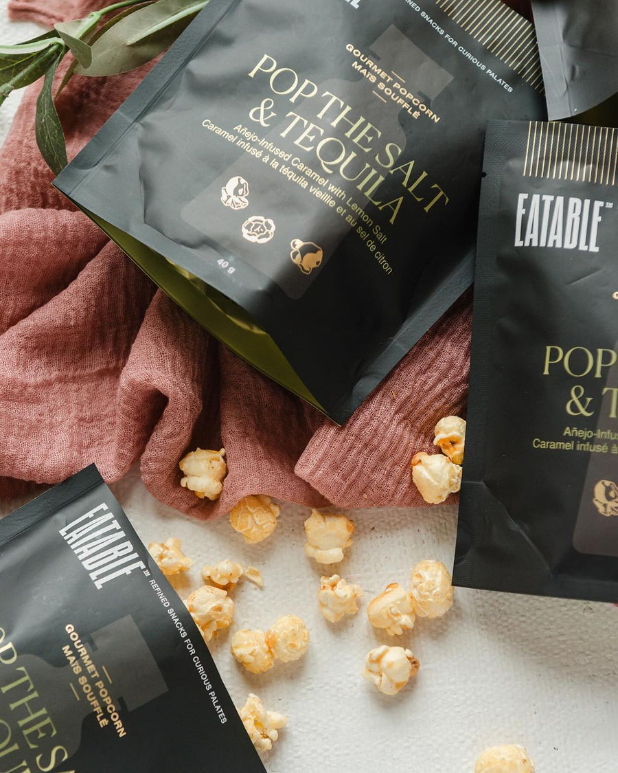 Mini Bag Bundles - Wine & Spirits Infused Gourmet Popcorn - EATABLE Popcorn