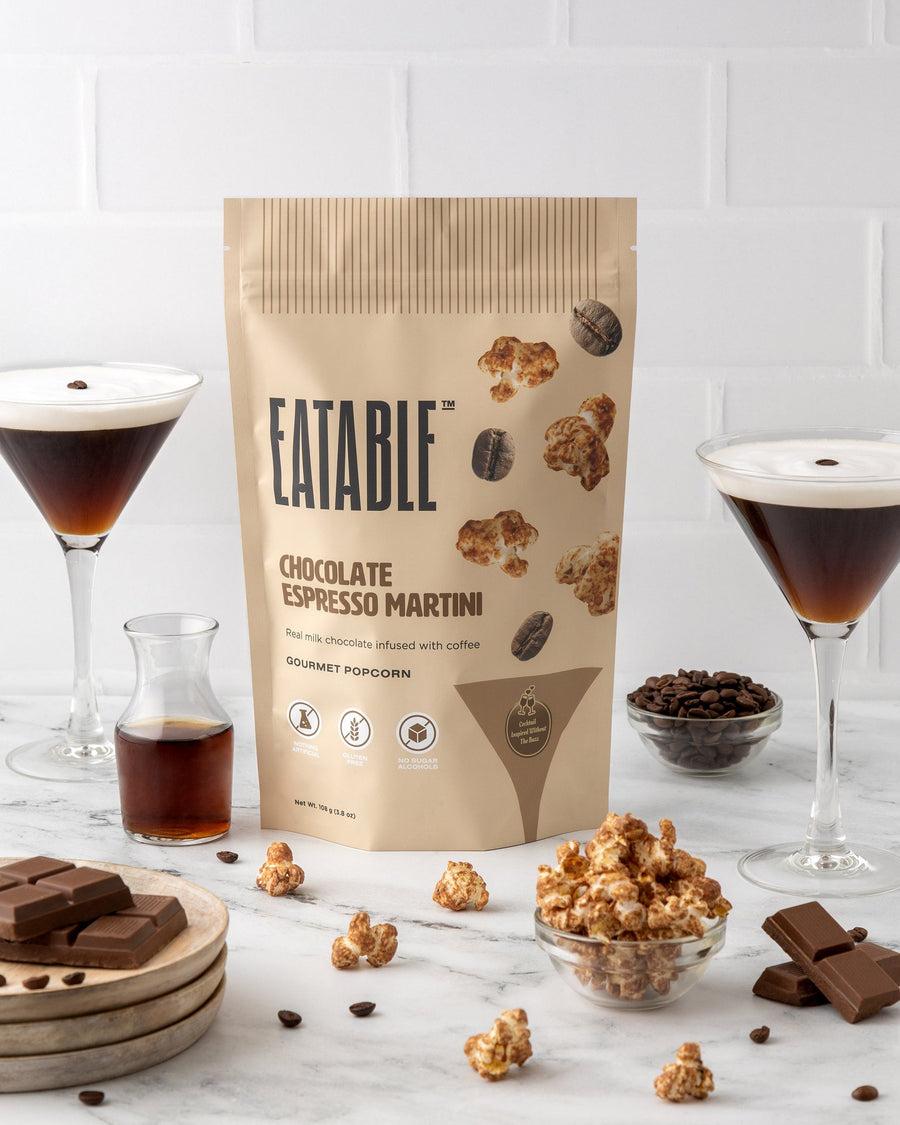 Chocolate Espresso Martini - Case of 12 - EATABLE Popcorn