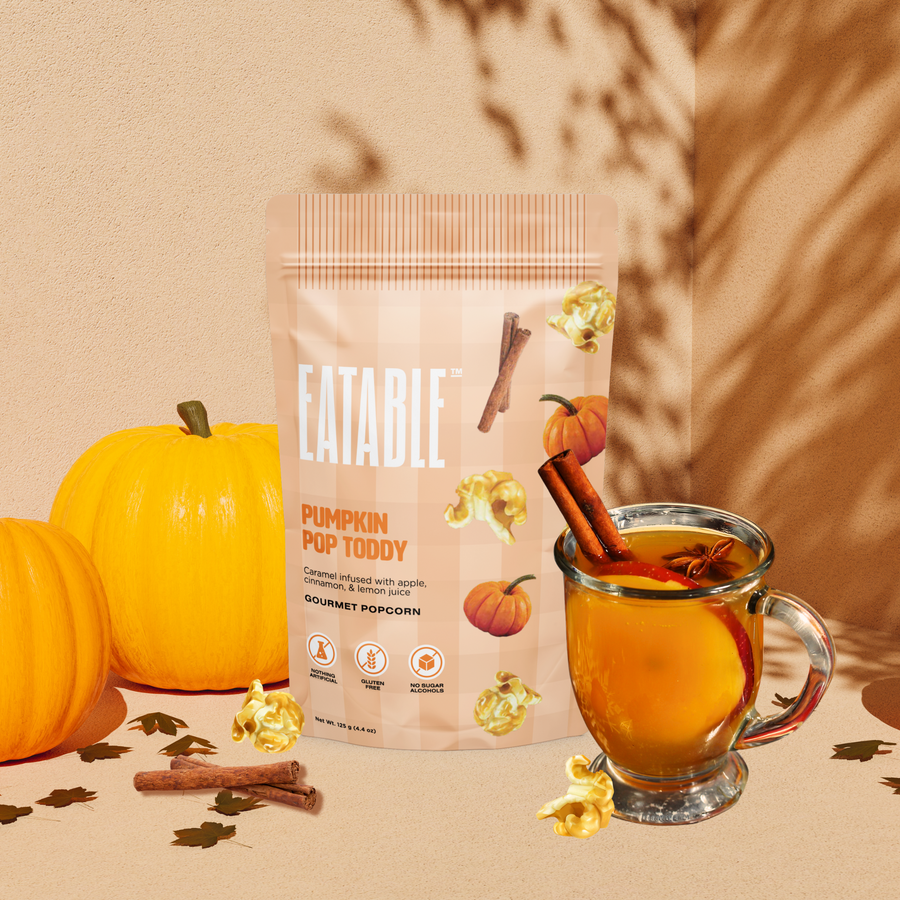 Pumpkin Pop Toddy - Case of 12 (US ONLY) - EATABLE Popcorn