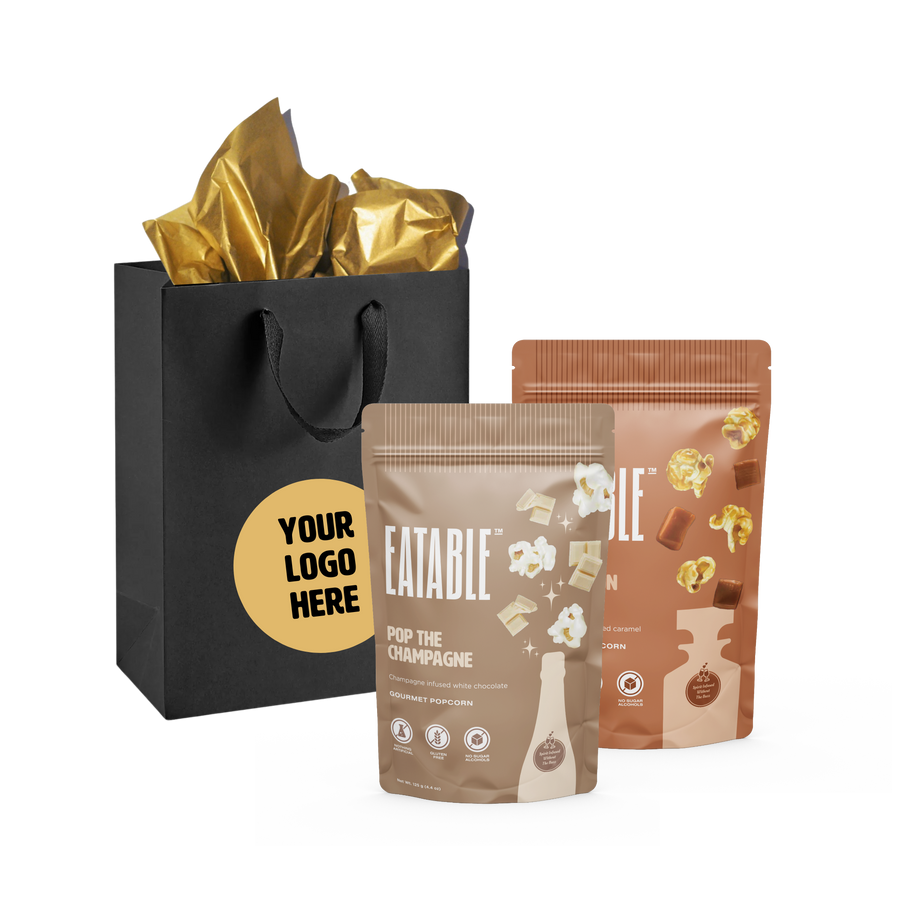 Custom - Poppy Holidays - Popcorn Duo Gift Bag