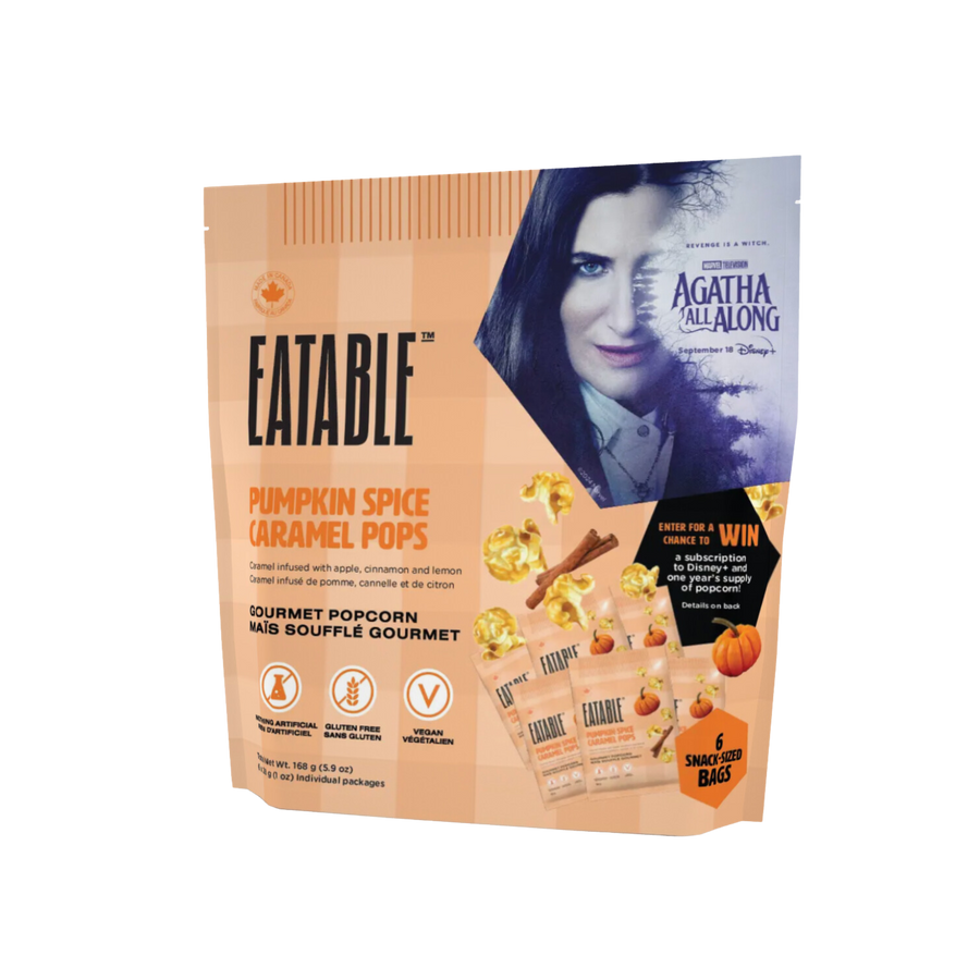 Pumpkin Spice Caramel Popcorn - Limited Edition inspired by Marvel Television's "Agatha All Along"