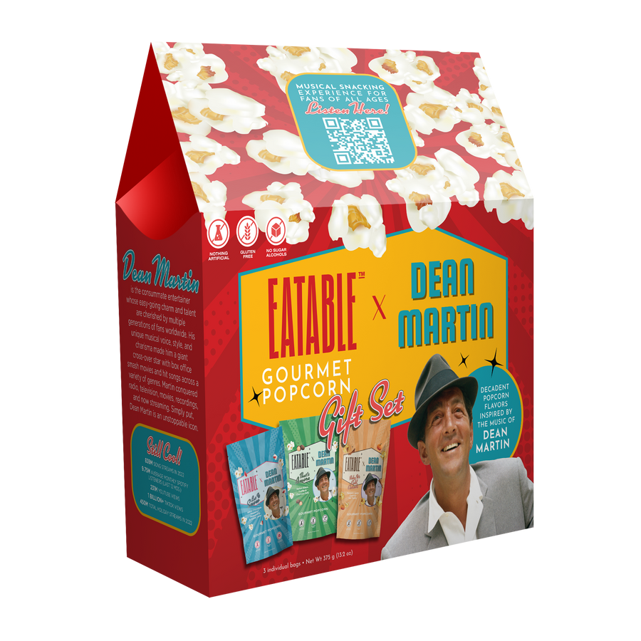 EATABLE x Dean Martin Popcorn Gift Box - Limited Edition