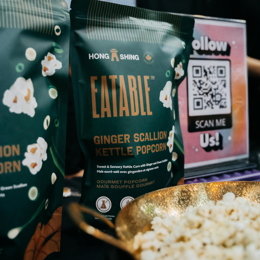 EATABLE x Hong Shing Ginger Scallion Kettle Corn - Limited Edition