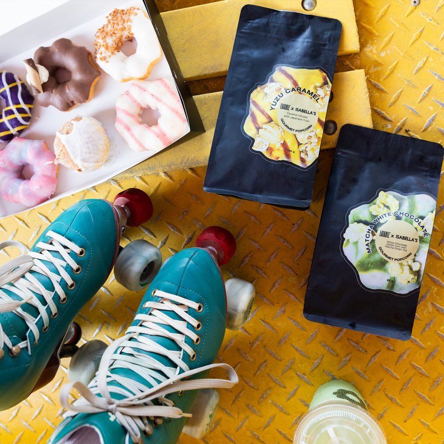EATABLE x Isabella's Donuts Matcha White Chocolate Popcorn - Limited Edition