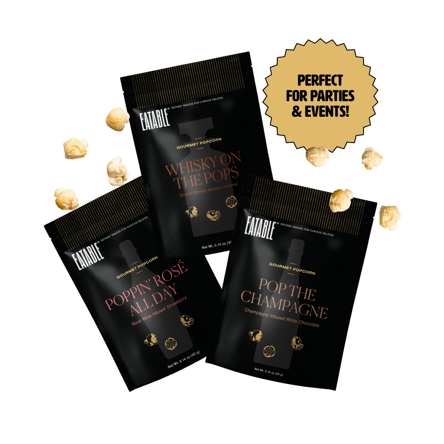 Luxe Mini Bundles - 25-packs for Parties, Gifting, Events - EATABLE Popcorn