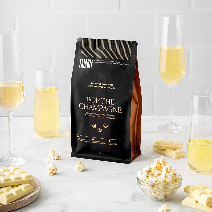 Pop the Champagne (Luxe Bags) - Cases - EATABLE Popcorn