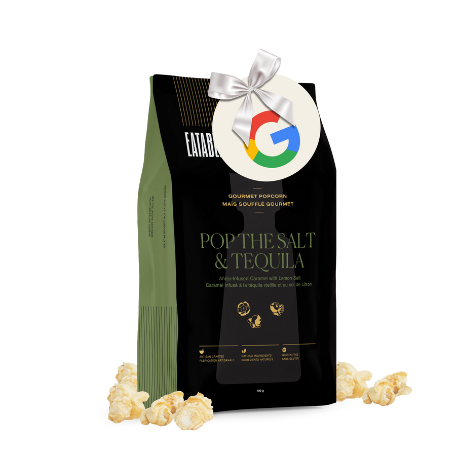 Custom Luxe Popcorn Bags - Personalized Tag with Your Logo!