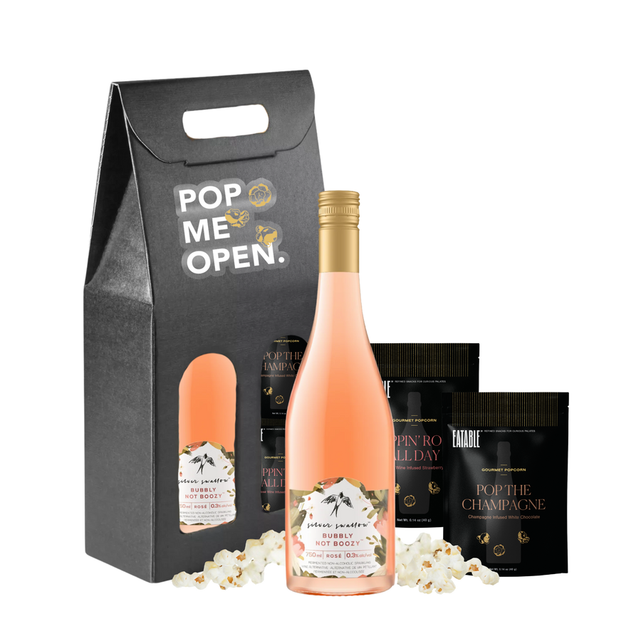 Pop Fizz Clink - Popcorn & Bubbly Gift Caddy