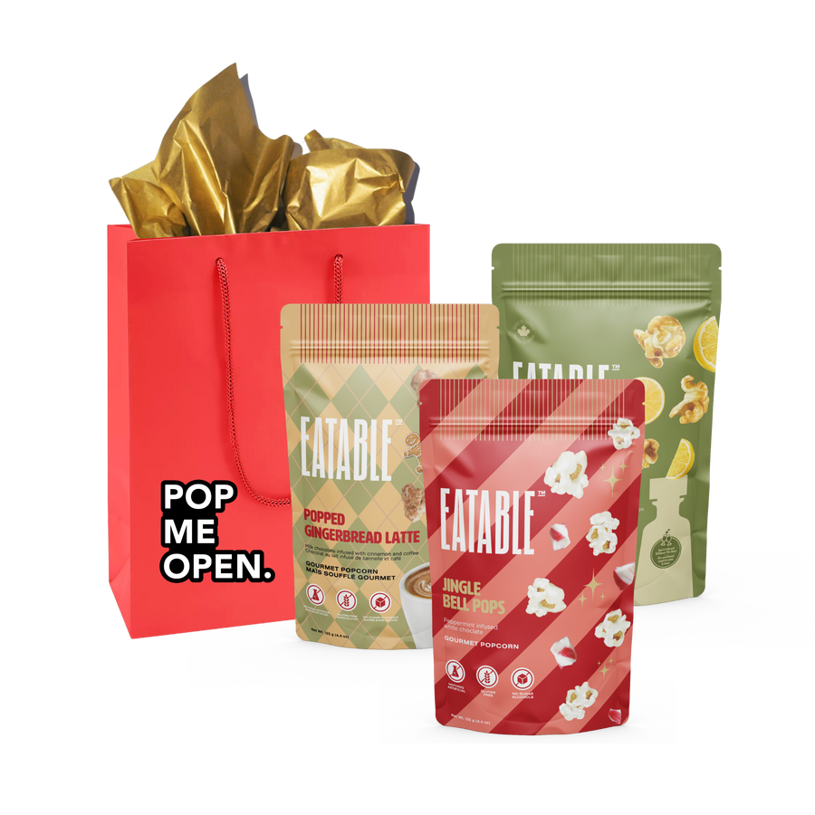 Seasons Eatings - Gourmet Popcorn Trio Gift Bag