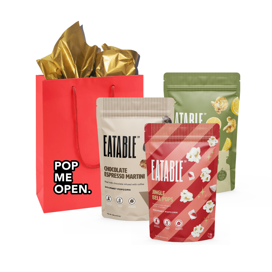 Seasons Eatings - Gourmet Popcorn Trio Gift Bag