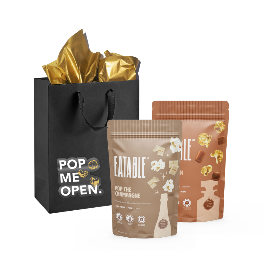 Poppy Holidays - Popcorn Duo Gift Bag