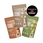 Top Shelf Trio - Bestselling Caramel & Chocolate Popcorn Bundle - EATABLE Popcorn