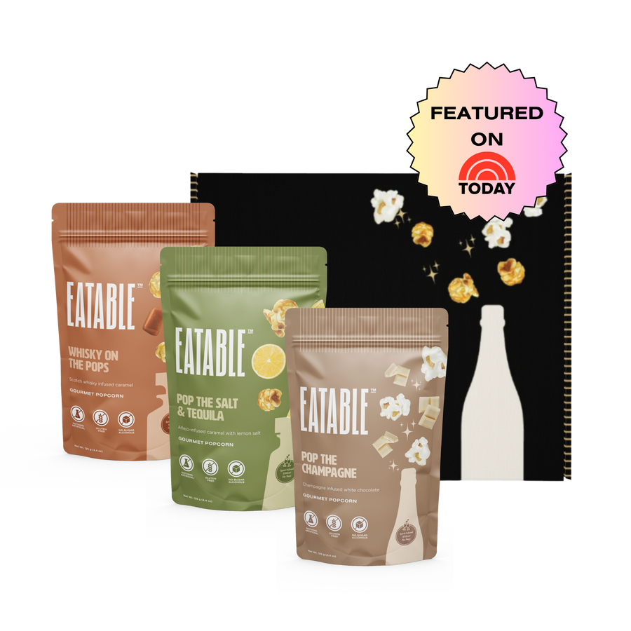 Trio Gift Box - Bestselling Caramel & Chocolate Popcorn Bundles