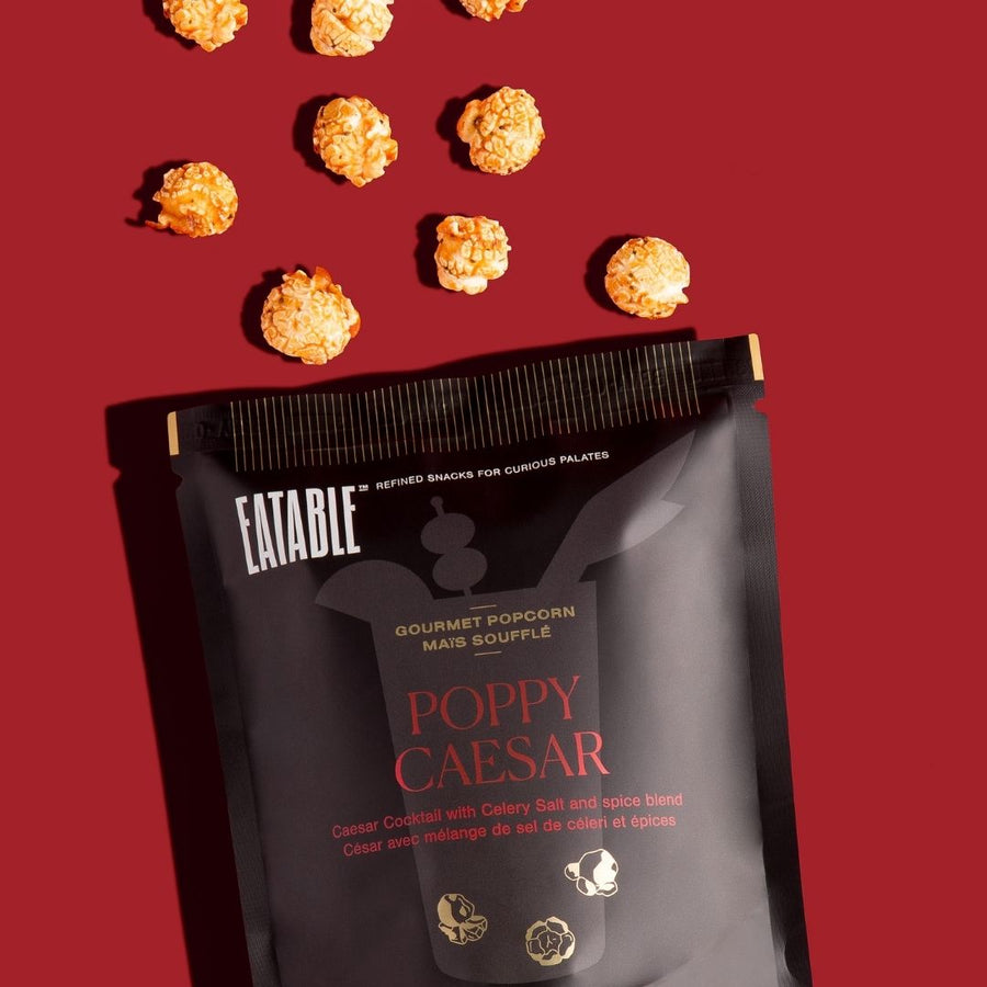 Poppy Caesar - Gourmet Popcorn - EATABLE Popcorn