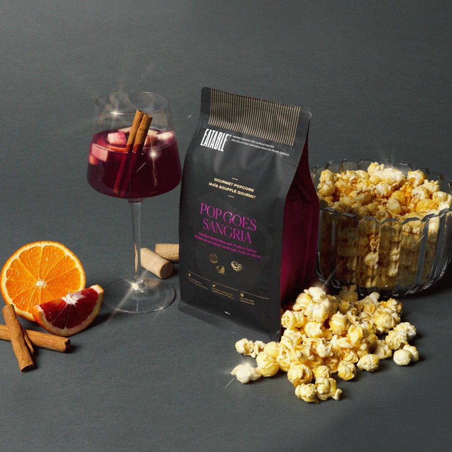 Pop Goes Sangria - Gourmet Popcorn - EATABLE Popcorn