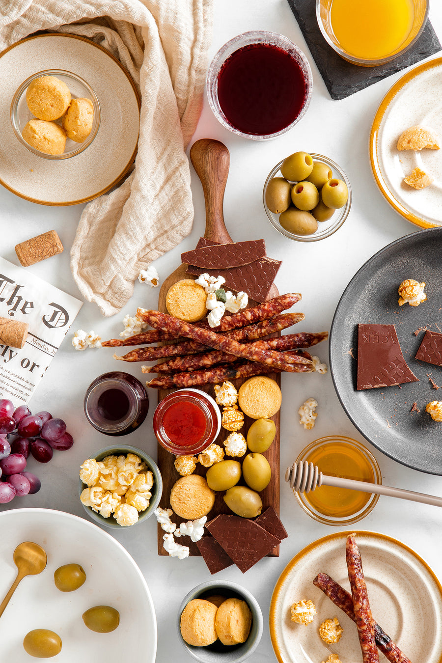 Canadian Charcuterie Gift Box - EATABLE x Foodie Pages Collaboration - EATABLE Popcorn